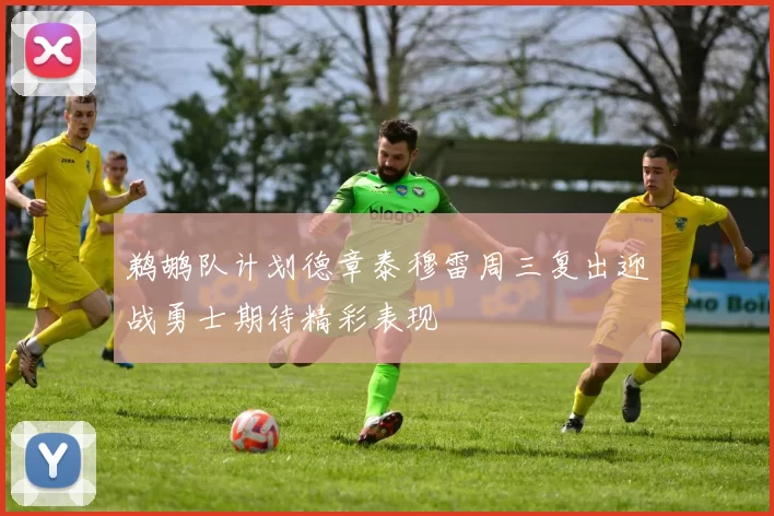 鹈鹕队计划德章泰穆雷周三复出迎战勇士期待精彩表现