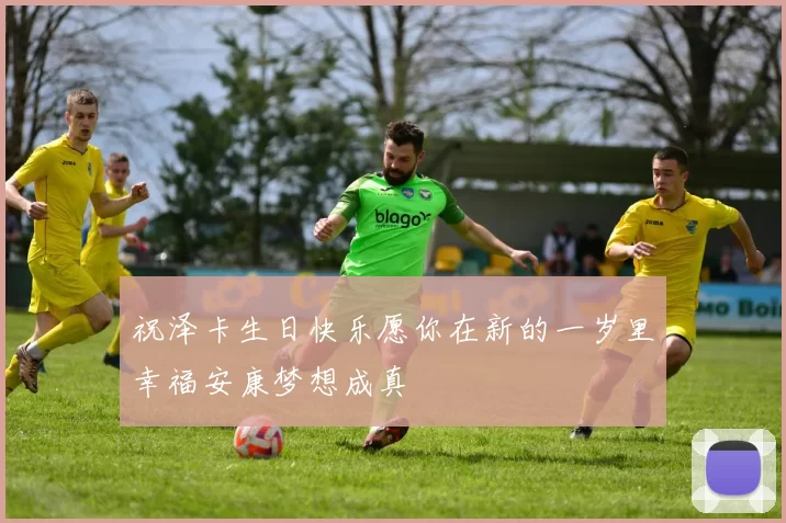 祝泽卡生日快乐愿你在新的一岁里幸福安康梦想成真